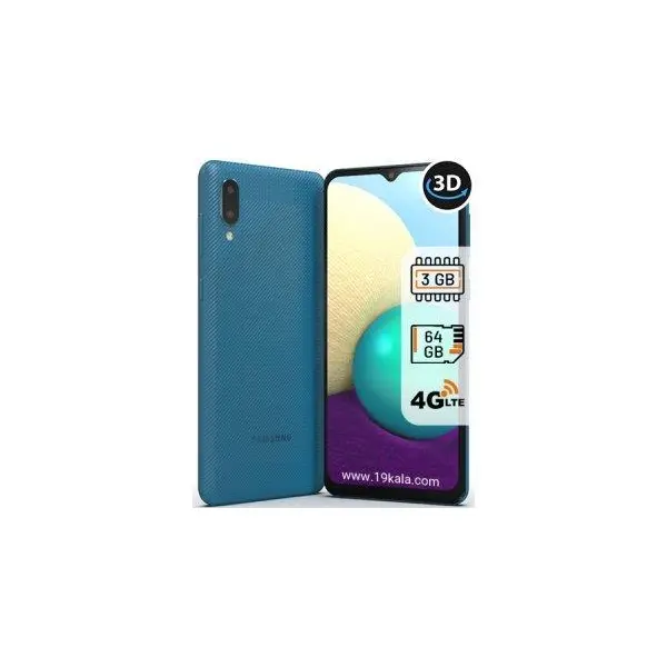 گوشی سامسونگ آ 02 ظرفیت 3/64 گیگابایت - 3