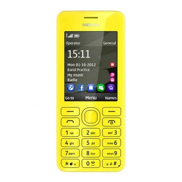 گوشی موبایل نوکیا 206 دو سیم کارت - 5