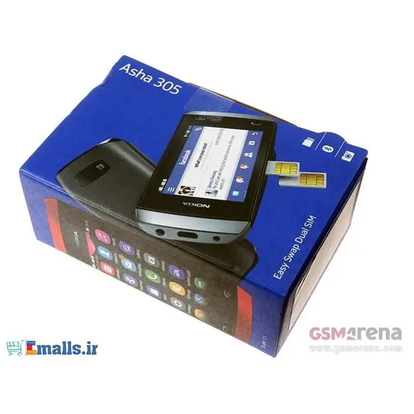 گوشی موبایل نوکیا آشا 305 - 4
