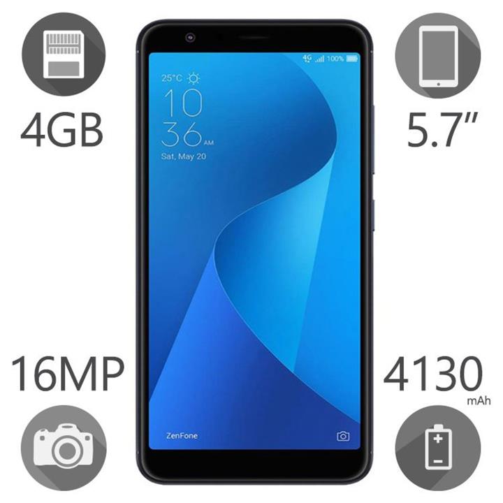 گوشی موبایل ایسوس دو سیم کارت مدل Zenfone Max Plus ZB570TL ظرفیت 64 گیگابایت