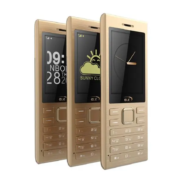 گوشی موبایل جی ال ایکس مدل 2690 Gold دو سیم کارت