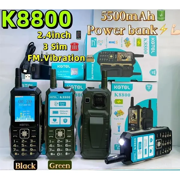 گوشی موبایل کاجیتل Kgtel K8800