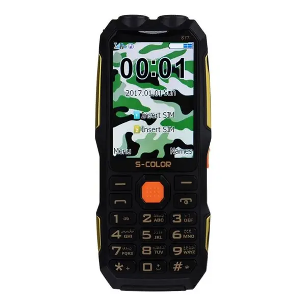 گوشی موبایل اس کالر مدل S77 دوسیم کارت تلویزیون دار - 3
