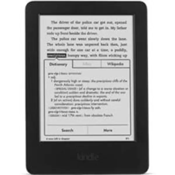 کتاب خوان آمازون مدل Kindle نسل هفتم همراه با کاور - ظرفیت 4 گیگابایت