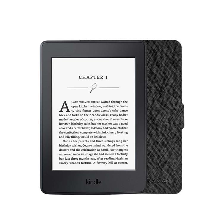 کتاب خوان  آمازون مدل Kindle Paperwhite نسل هفتم همراه با کاور  هوشمند کمان رایانه - ظرفیت 4 گیگابایت