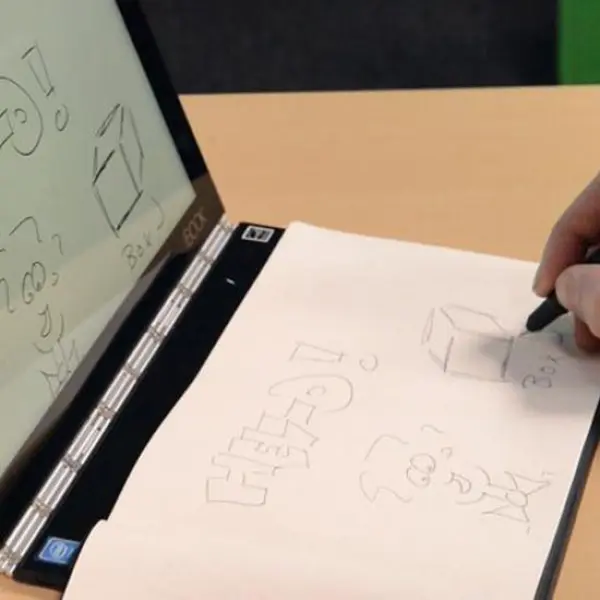 تبلت لنوو مدل Yoga Book YB1-X91L ظرفیت 128 گیگابایت