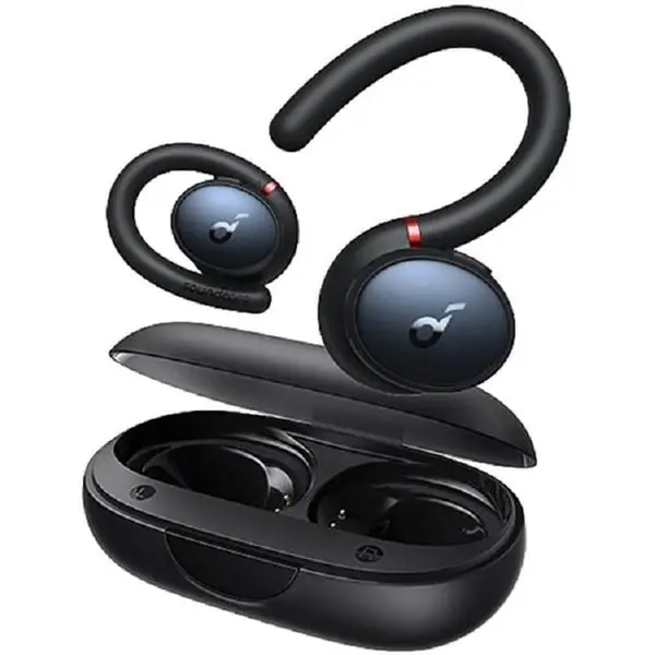 هدفون بلوتوثی انکر مدل Soundcore Sport X10 A3961 دو گوشی، با رابط USB Type-C، مناسب برای ورزش