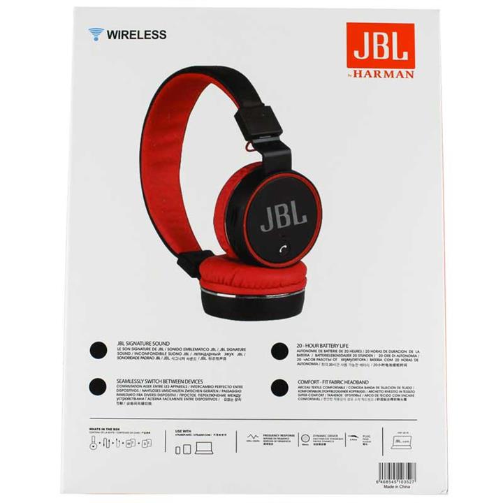 هدفون بلوتوثی رم خور JBL XK-B10 مشکی قرمز