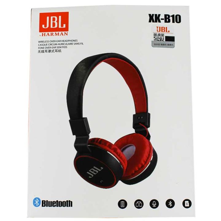 هدفون بلوتوثی رم خور JBL XK-B10 مشکی قرمز