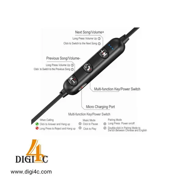 هدفون بیسیم لنوو مدل H204 - 4