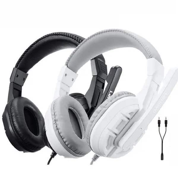 هدفون سیمیی گیمینگ لنوو Lenovo P720 plus Office Wired Gaming Headphone دارای میکروفون - 4