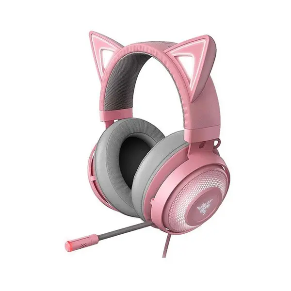 هدست ریزر مدل Kraken طرح Quartz Pink - 4