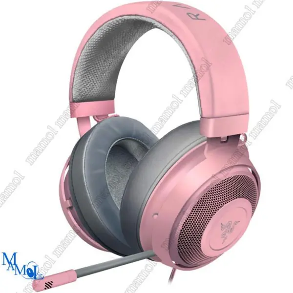 هدست ریزر مدل Kraken طرح Quartz Pink - 3