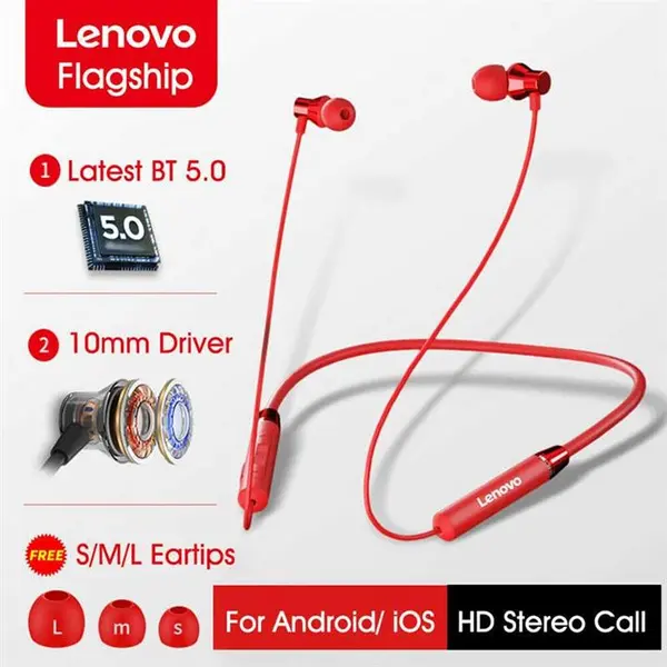 هدفون بی سیم لنوو مدل XE66 - 4