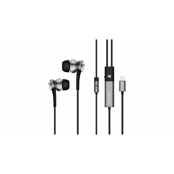 هدفون وان مور 1More DUAL DRIVER LTNG ANC In Ear E1004
