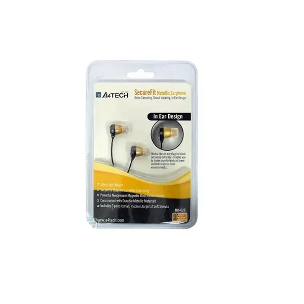 A4Tech MK-620 Spirit Metallic Earphone - 3