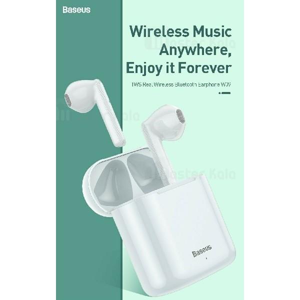 هدست بلوتوث دوتایی بیسوس Baseus W09 Encok Wireless Earphones برای آیفون و اندروید