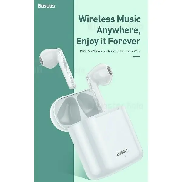 هدفون بلوتوثی باسئوس مدل Encok W09 - 3