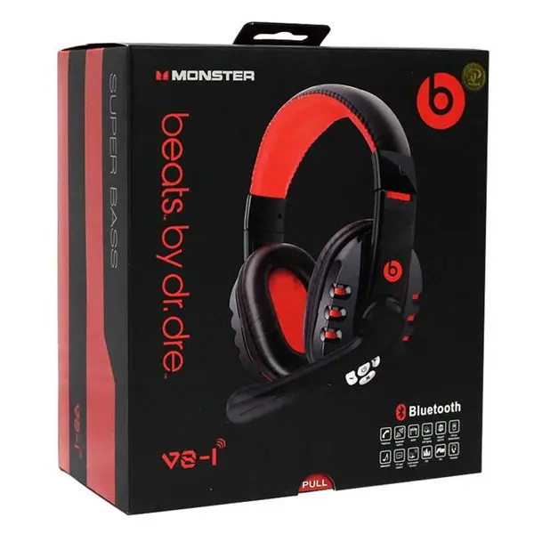 هدفون بلوتوث رم خور Beats V8-1 - 5