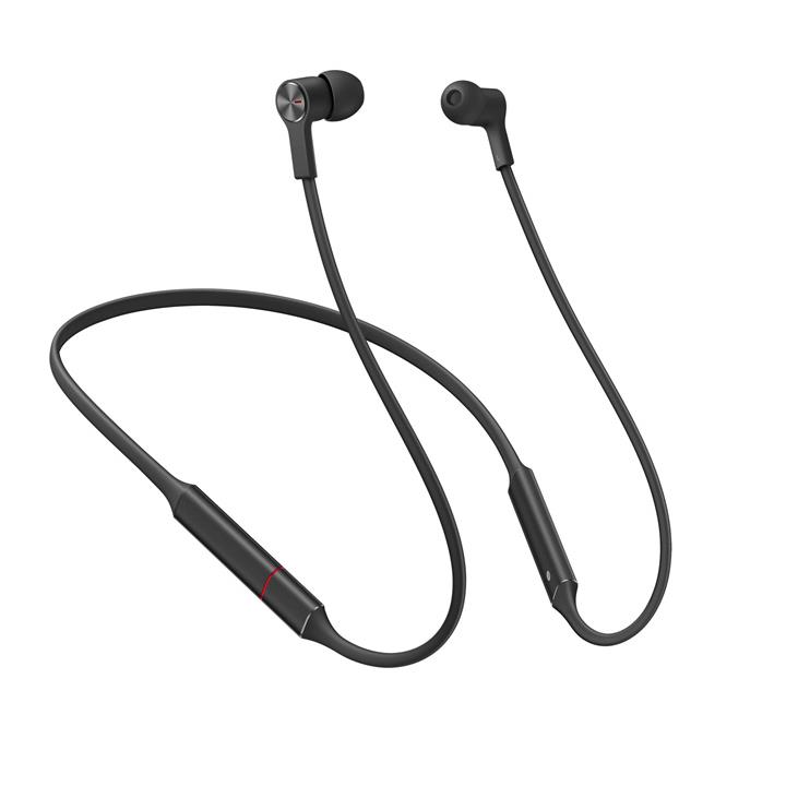 Huawei FreeLace Sport Headphone Bluetooth Wireless Headphone Headset Reverse Charge IPX5 Memory Cable Metal Cavity Magnetic Switch(Black)