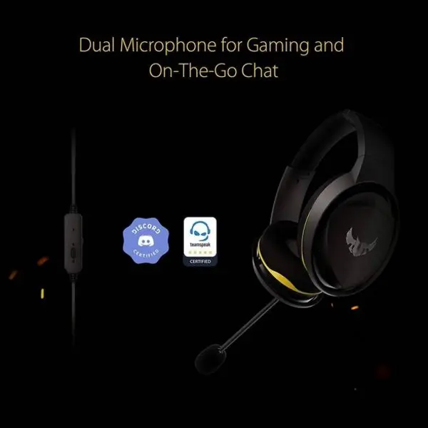 هدست گیمینگ باسیم ایسوس مدل TUF Gaming H5 Lite - 3