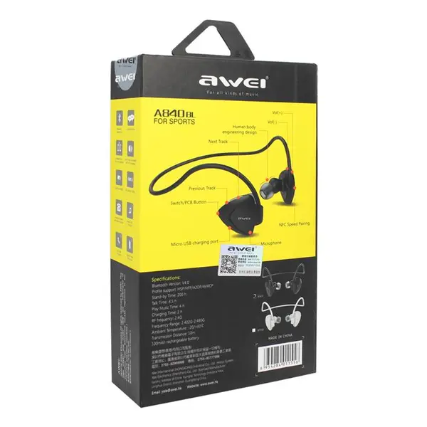 هدست بیسیم Awei مدل A840 - 3