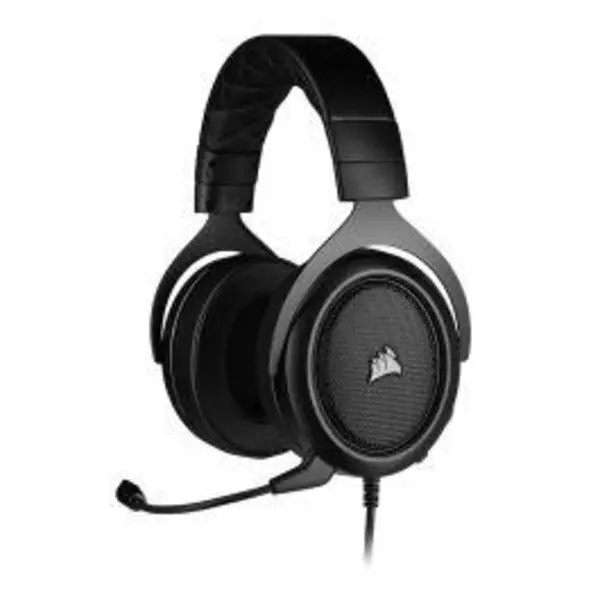 هدست گیمینگ باسیم کورسیر مدل HS50 Stereo - 3