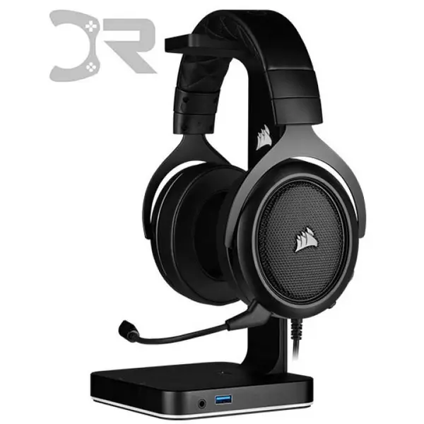 هدست گیمینگ باسیم کورسیر مدل HS50 Stereo - 5