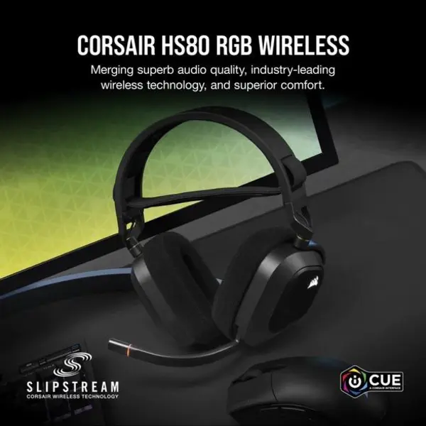 هدست گیمینگ کورسیر HS80 RGB Wireless