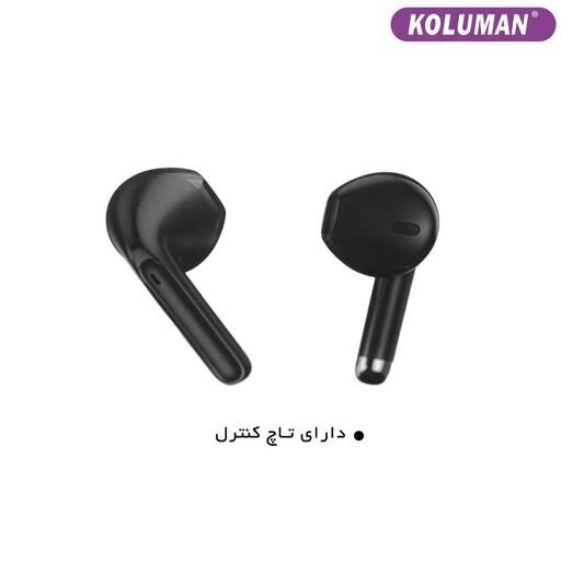 هدفون بی سیم کلومن مدل K-TW11-مشکی