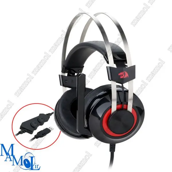 هدست گیمینگ ردراگون مدل Redragon H601 - 3