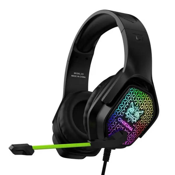 هدست گیمینگ سیمی RGB اونیکوما مدل Onikuma X3 - 3