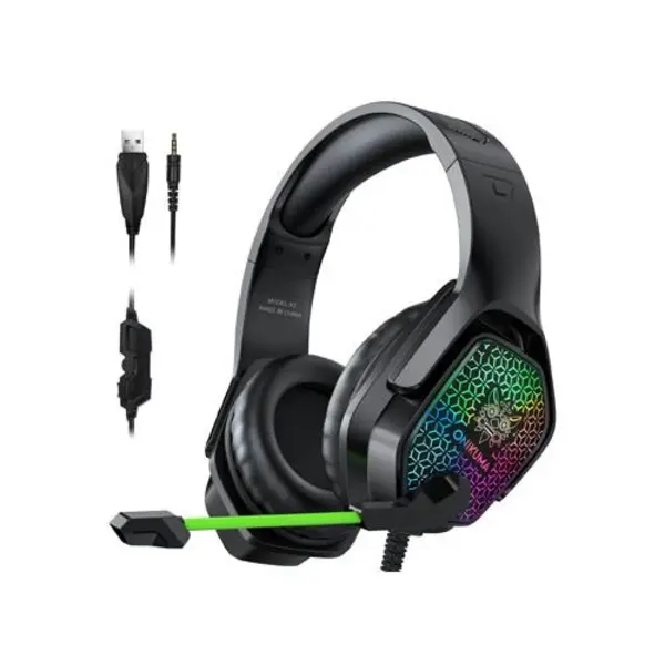 هدست گیمینگ سیمی RGB اونیکوما مدل Onikuma X3 - 2