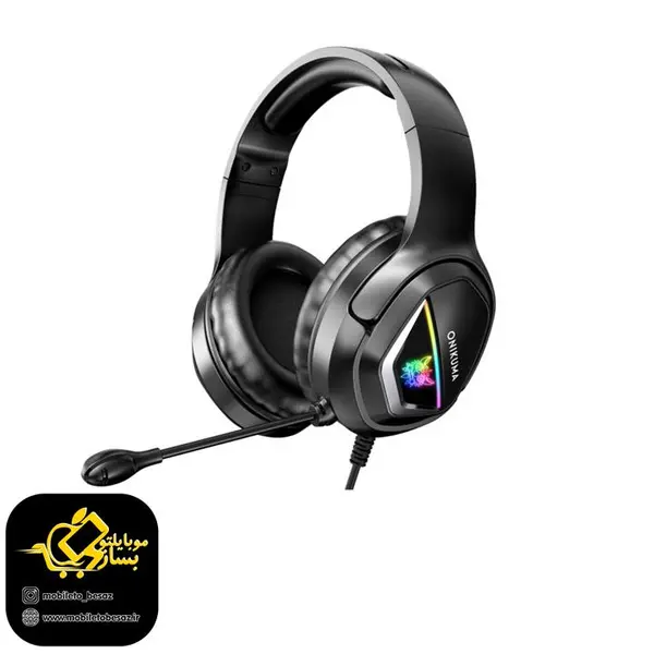 هدست گیمینگ سیمی RGB اونیکوما مدل Onikuma X2 - 2