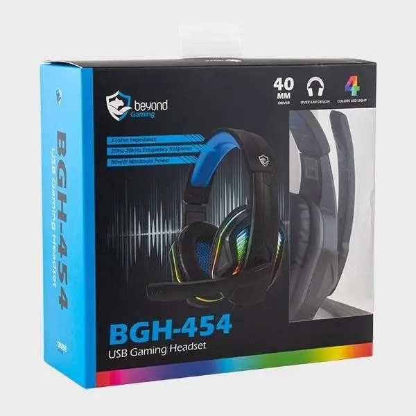 هدفون گیمینگ بیاند مدل BGH 454 RGB