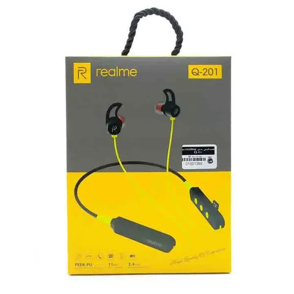 هدفون بلوتوث گردنی REALME Q-201 - 2