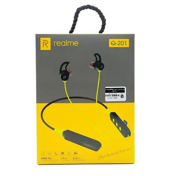 هدفون بلوتوث گردنی REALME Q-201 - 3