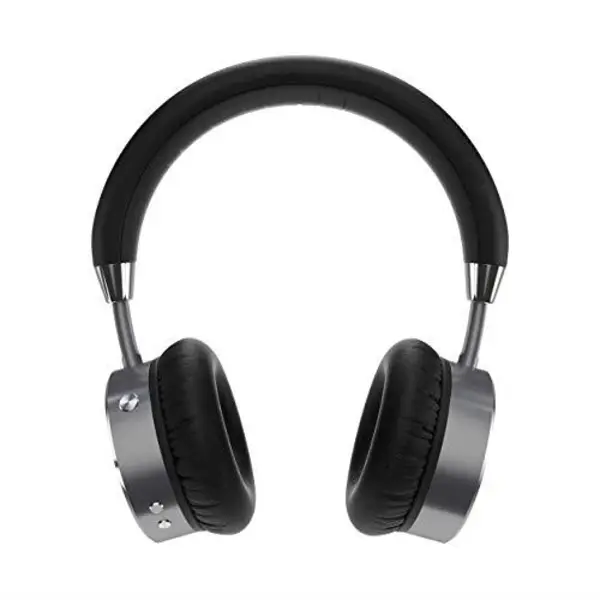 Satechi Aluminum Bluetooth Wireless Headphones with Enhanced Bass 3.5mm Audio-Out Jack - Compatible with iPhone Xs Max/XS/XR/X, 8 Plus/8, 2018 iPad Pro, Microsoft Surface Go and More Space Gray - 4