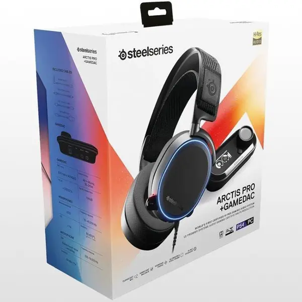 هدست بی سیم استیل سریز مدل SteelSeries Arctis Pro Wireless - 2