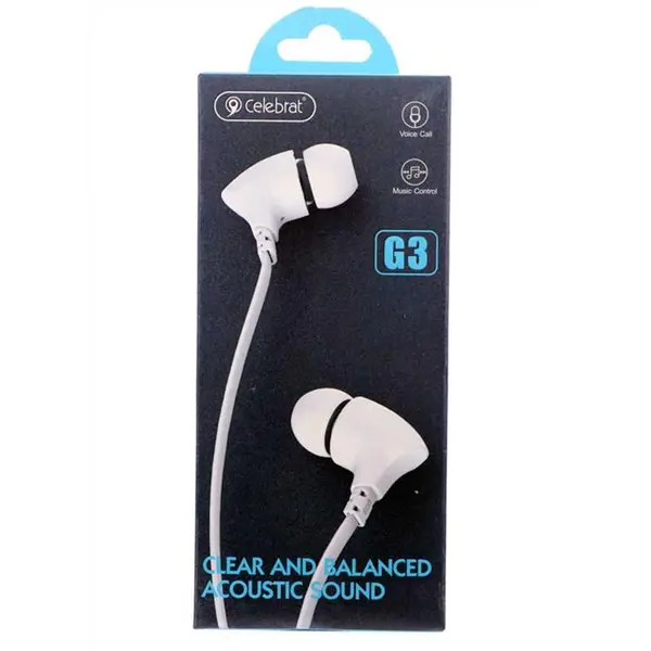 هدفون سلبرات Celebrat G3 Earphones - 3