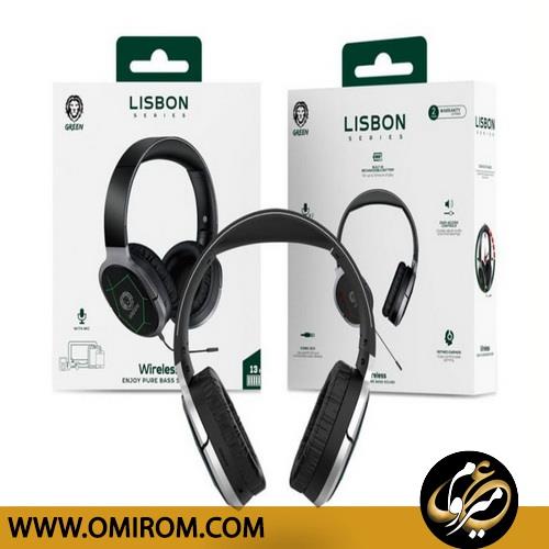 هدفون بی سیم گرین Green Lisbon Wireless Headphones