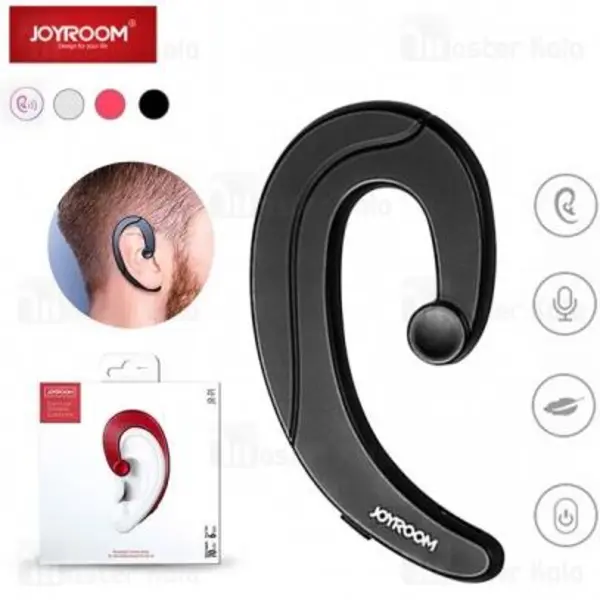 هندزفری بلوتوث تک گوش جویروم Joyroom JR-P1 Ear-Hook القای استخوانی... - 5