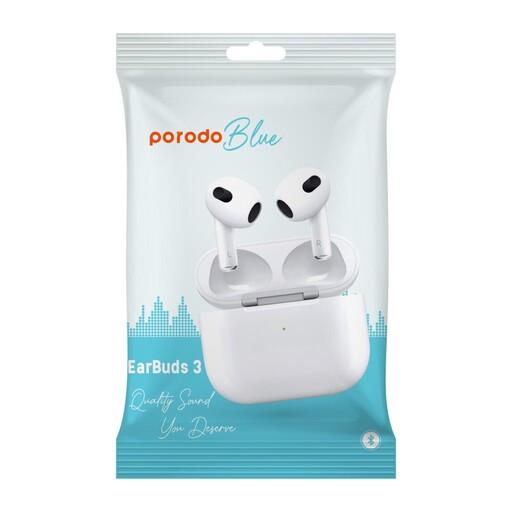 هندزفری بلوتوث پرودو بلو Porodo Blue Deep Bass Wireless Earbuds 3