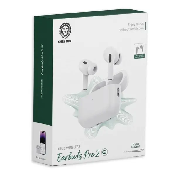 هدفون بلوتوث گرین True Wireless Earbuds Pro 2 G1