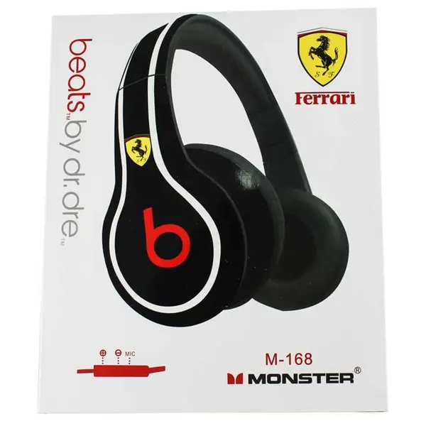 هدست سیم دار Beats Ferrari M168 - 3