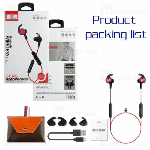 هندزفری بلوتوث ارلدام Earldom Earl-BH01 Sport Ear Hook طراحی گردنی و ضد آب... - 4