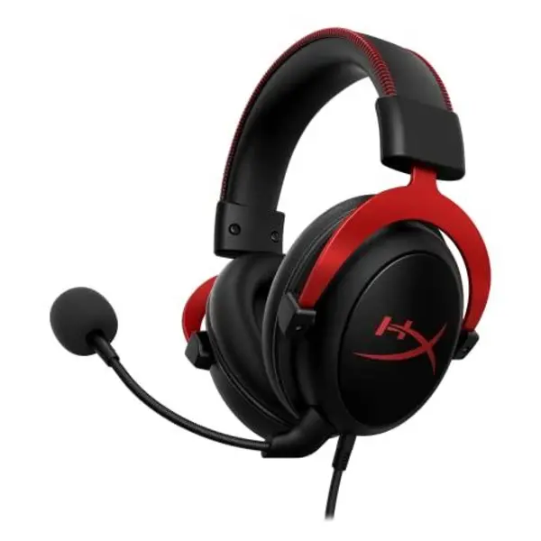 هدست بازی HyperX Cloud II برای PC و PS4 و Xbox One، Nintendo Switch، Red
