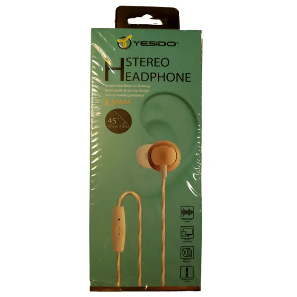 هدفون یسیدو مدل Stereo Earbuds - 2