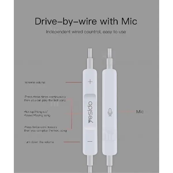 هدفون یسیدو مدل YH-09