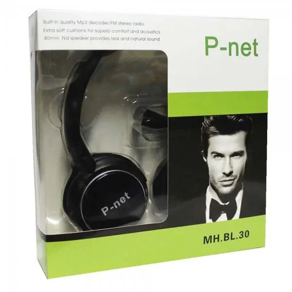 هدفون بلوتوث پی نت P-Net MH.BL.30 - 3